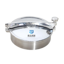 Stainless Steel tank manway  DN150 DN500 DN600 Quik- openning Round  Manhole cover